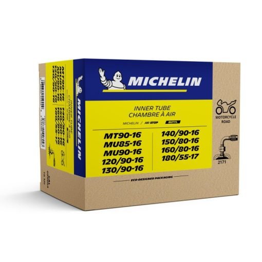 Michelin İç Lastik 16Mı2 120/90-16 130/90-16 140/90-16 150/80-16 Düz Yandan Subap - motosiklet parçası görseli