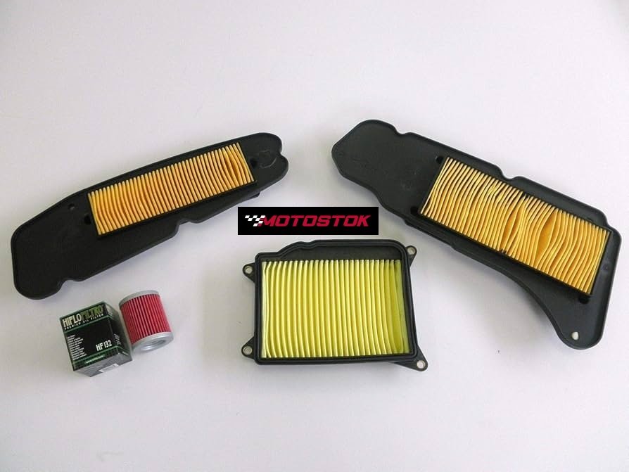 Yamaha Xmax 400 2013 2020 Hiflo Filtre Seti Hfa4404 Hfa4405 Hfa4406 Hf972