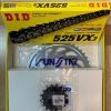 Suzukı V-Strom Dl 650 Xt Abs 2007-2023 Dıd 525Vx3 Xrıng Çelik Zincir Set - motosiklet parçası görseli