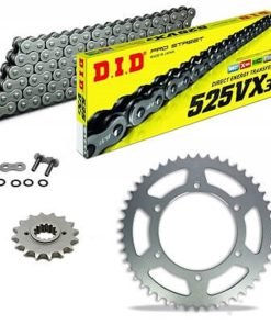 Yamaha Yzf R6 600 2006-2020 Dıd Vx3 Çelik Renk Zincir Dişli Set - motosiklet parçası görseli