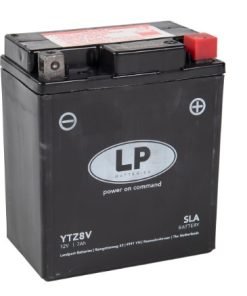 LP Landport Motosiklet Aküsü YTZ8V SLA 12V 7Ah - motosiklet parçası görseli