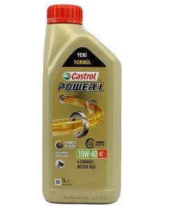 Castrol Power1 4T 10W-40 Motosiklet Performans Yağı 2 Litre