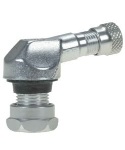 Motosiklet Sibop 11.3mm Açılı Alüminyum Gümüş Standart Sibop