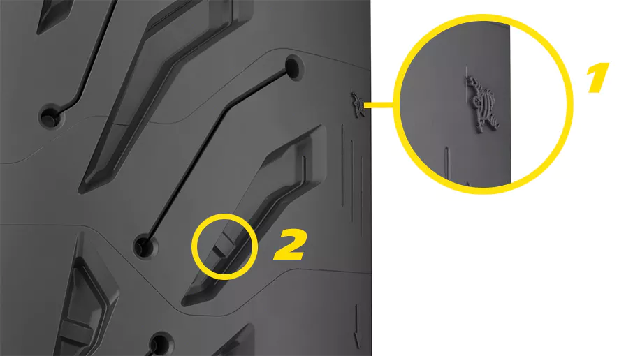 Lastiklerin üzerinde yer alan aşınma göstergeleri (TWI – Tread Wear Indicator), ne zaman değişim gerektiğini anlamayı kolaylaştırır.
