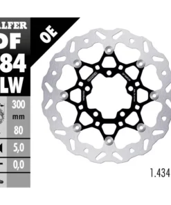 Galfer FD184FLW Dalgalı Fren Diski | 5 Delikli