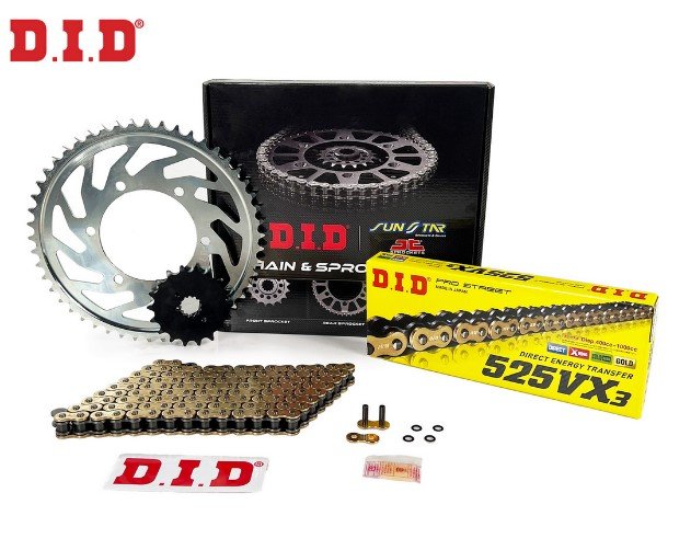 Honda Cb 650R 2019 2024 Dıd 525Vx3 Xring Gold Zincir Dişli Seti